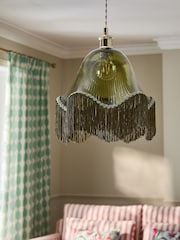 Green Wroxton Easy Fit Shade Ceiling Light - Image 2 of 4
