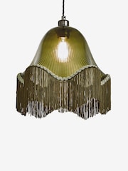 Green Wroxton Easy Fit Shade Ceiling Light - Image 4 of 4
