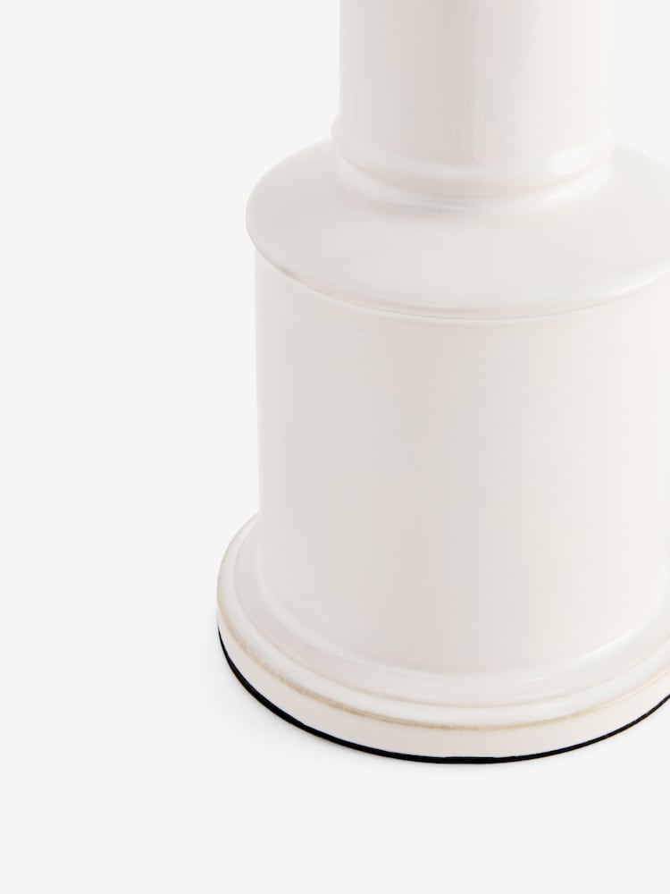 Ivory Charlcote Table Lamp Base - Image 5 of 5 Ivory Charlcote Table Lamp Base - Image 5 of 5