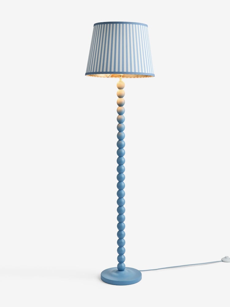 Blue Millie Floor Lamp - Image 4 of 4 Blue Millie Floor Lamp - Image 4 of 4