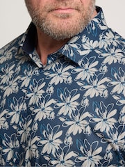BadRhino Big & Tall Aqua Blue Premium Shirt - Image 4 of 6