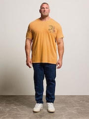 BadRhino Big & Tall 100% Cotton Acid Wash Katori T-Shirt - Imagen 3 de 8