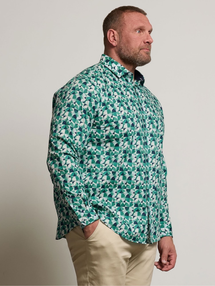 BadRhino Big & Tall Blue Premium Shirt - Image 4 of 6