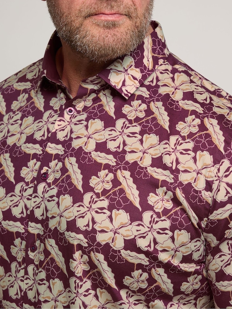 BadRhino Big & Tall Red Premium Shirt - Image 3 of 6