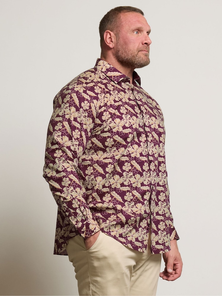 BadRhino Big & Tall Red Premium Shirt - Image 4 of 6