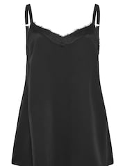 Yours Curve Black Lace Cami - Image 5 of 5
