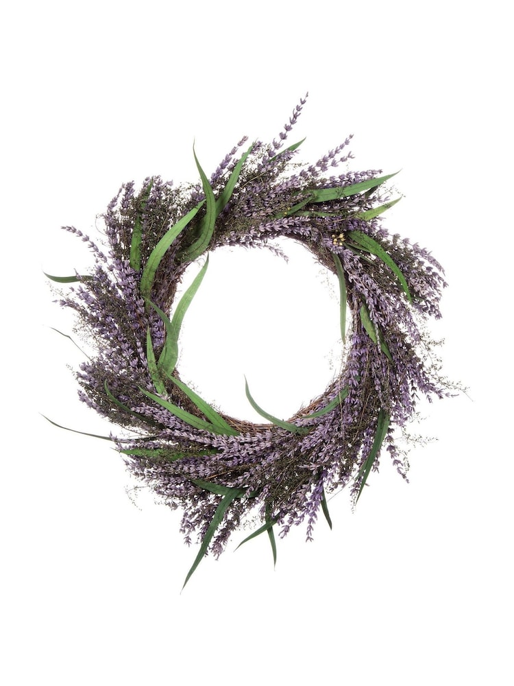 Premier Decorations Ltd Dried Lavender Wreath - Image 1 of 2