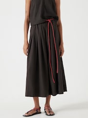 Hush Light Brown Blend Petunia Wide Leg Skirts - Image 2 of 5