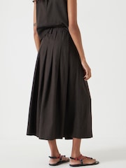 Hush Light Brown Blend Petunia Wide Leg Skirts - Image 3 of 5