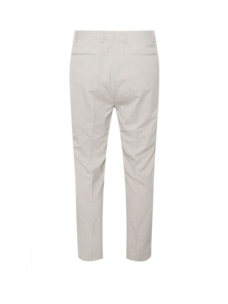 BadRhino Big & Tall Grey Plain Suit Trousers - Image 6 of 6