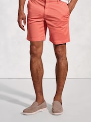 Brook Taverner Orange Garment Dyed Casual Shorts - Image 1 of 3