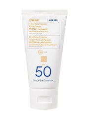 Korres Yoghurt Tinted Sunscreen SPF50 50ml - Image 1 of 5
