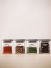 Kilner Clear Fresh Storage Spice Jar 160ml Set of 12 - Image 1 of 3