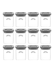 Kilner Clear Fresh Storage Spice Jar 160ml Set of 12 - Image 3 of 3