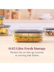 Kilner Set of 3 Clear Fresh Storage 0.63L - Image 5 of 9