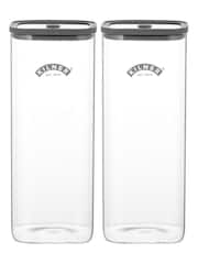 Kilner Clear Fresh Storage Jar 3.5l Set of 2 - Image 1 of 5