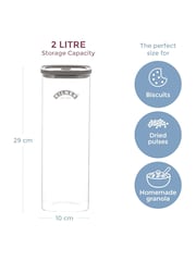 Kilner Clear Fresh Storage Jar 2l Set of 2 - Image 4 of 5