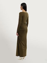 Significant Other Green Sarlyn Long Sleeve Maxi Dress - Image 2 of 4