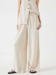 Hush Natural/ brown Towelling Trousers - Image 2 of 6