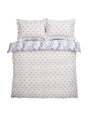 Cath Kidston Blue Road Floral 180 Thread Count Duvet Cover and Pillowcase Set - Image 6 of 10