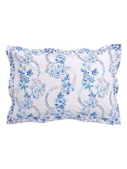 Cath Kidston Blue Road Floral 180 Thread Count Duvet Cover and Pillowcase Set - Image 7 of 10