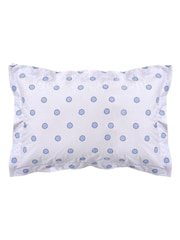 Cath Kidston Blue Road Floral 180 Thread Count Duvet Cover and Pillowcase Set - Image 9 of 10