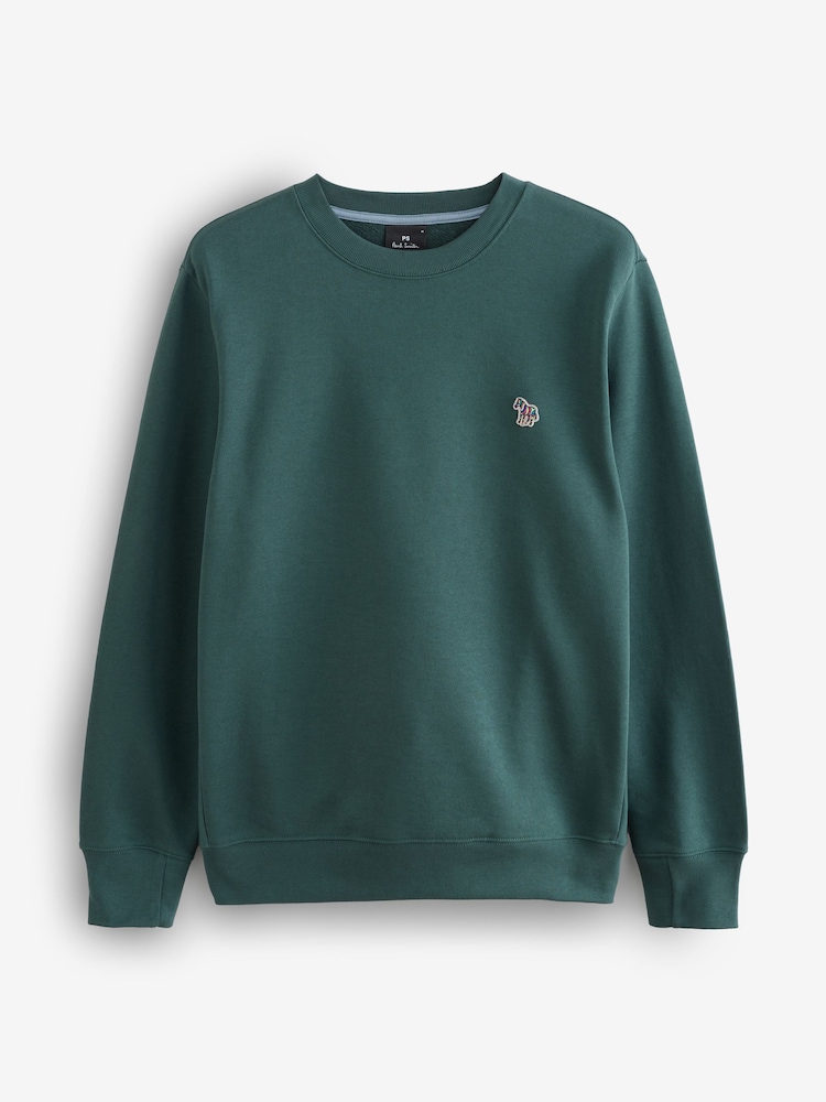 PS Paul Smith Regular Fit Logo Crew Neck Sweatshirt Jumper - Image 1 of 1 PS Paul Smith Regular Fit Logo Crew Neck Sweatshirt Jumper - Image 1 of 1