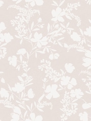 Neutral Silhouette Floral 10M Wallpaper - Image 2 of 4