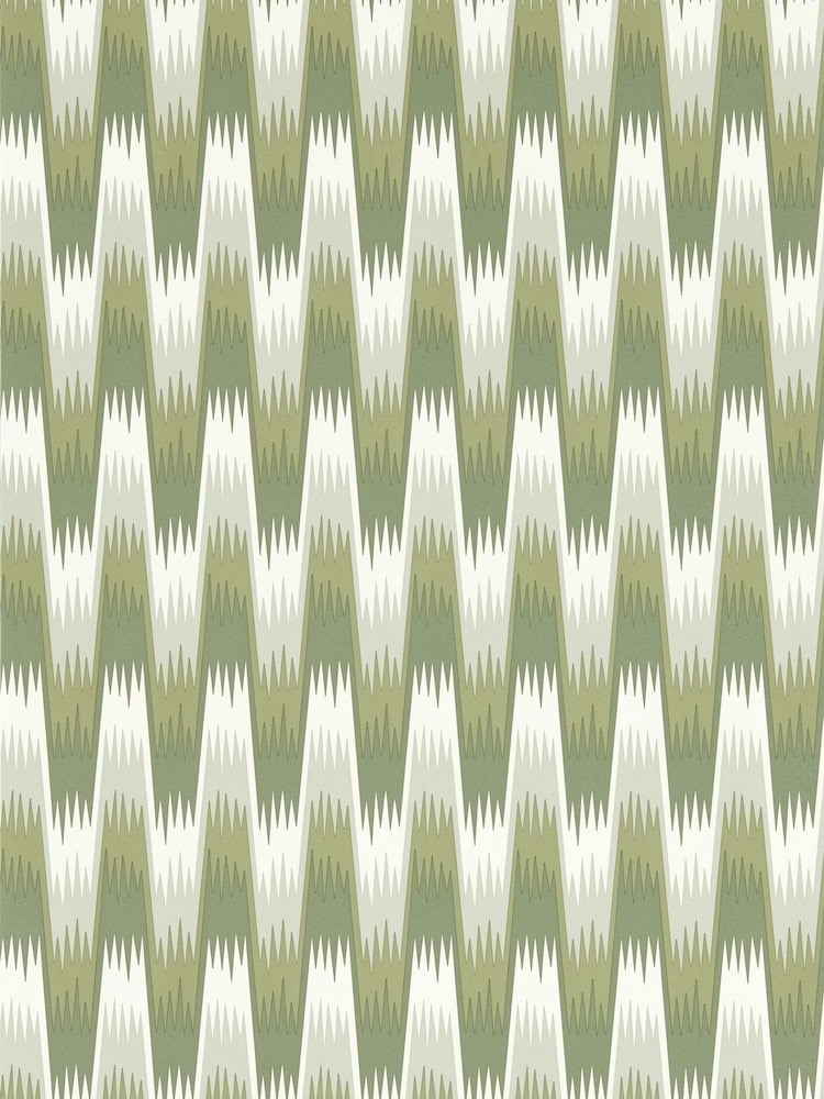 Harlequin Matcha Southborough Chocolate Holland A Wallpaper Sample - Image 1 of 1