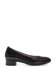 Gabor Betty Patent Court Black Shoes - Image 1 of 5