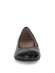 Gabor Betty Patent Court Black Shoes - Image 4 of 5