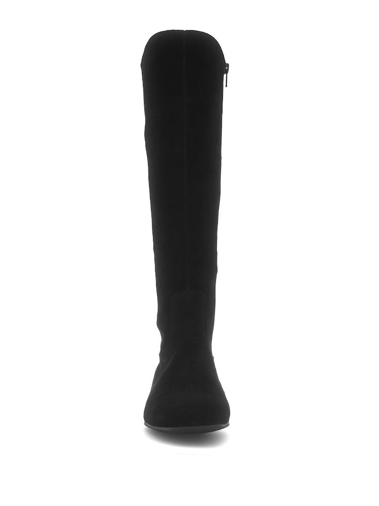 Gabor Dudley Suede Black Boots - Image 5 of 5 Gabor Dudley Suede Black Boots - Image 5 of 5
