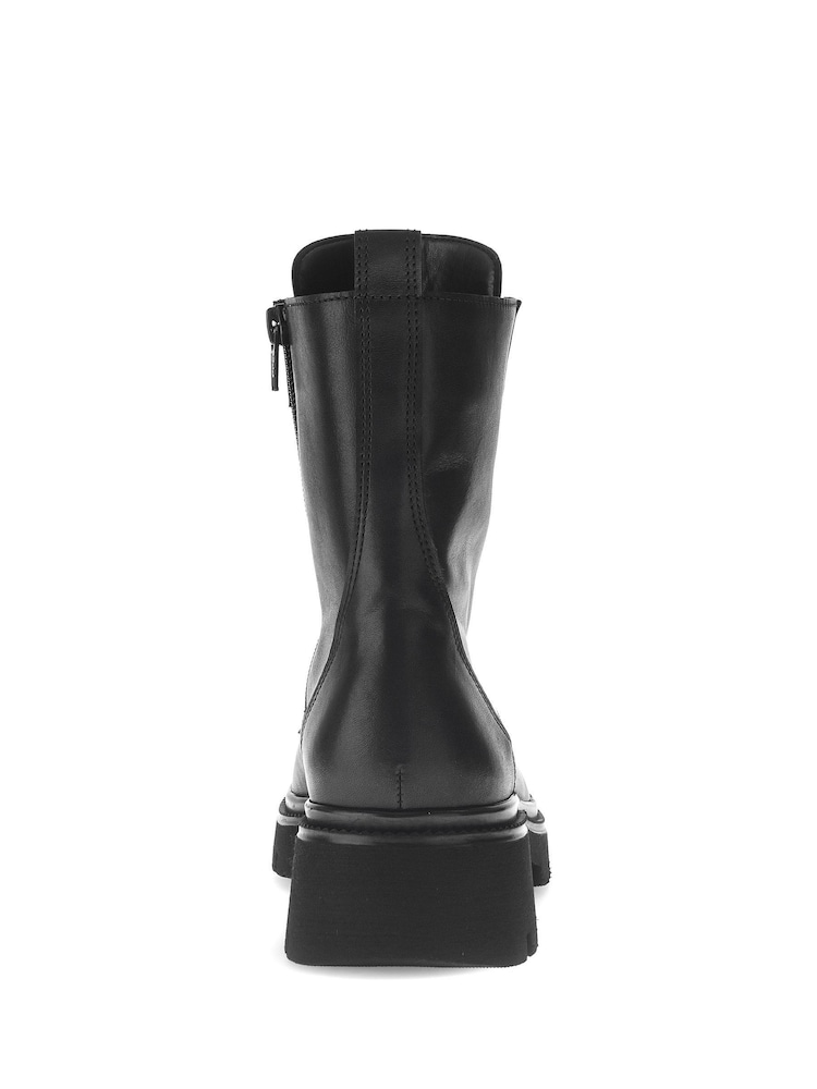 Gabor Magic Leather Black Boots - Image 5 of 5 Gabor Magic Leather Black Boots - Image 5 of 5