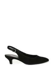 Gabor Editor Slingback Black Sandals - Image 1 of 5