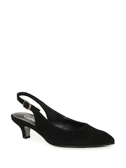 Gabor Editor Slingback Black Sandals - Image 3 of 5
