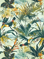 Clarke & Clarke Antique Toucan Exotica 2 A4 Wallpaper Sample - Image 1 of 1
