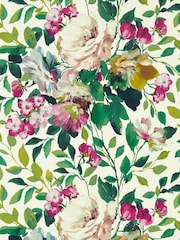 Clarke & Clarke Fuchsia Bloom Exotica 2 A4 Wallpaper Sample - Image 1 of 1