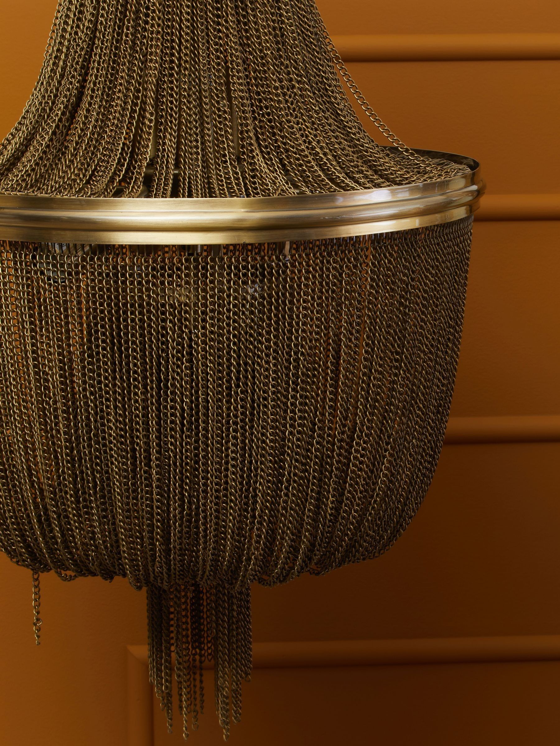 Buy Fifty Five South Gold Chain Chandelier from Next USA