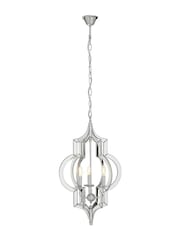 Fifty Five South Silver Kensington Townhouse Moorish Pendant Ceiling Light - Image 3 of 3