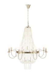 Fifty Five South White Elena Chandelier - Image 1 of 3