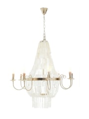 Fifty Five South White Elena Chandelier - Image 3 of 3