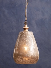 Fifty Five South Silver Terina Pendant Ceiling Light - Image 2 of 3