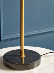Interiors by Premier Gold Revive Table Lamp with Black Marble Base - Image 3 of 4