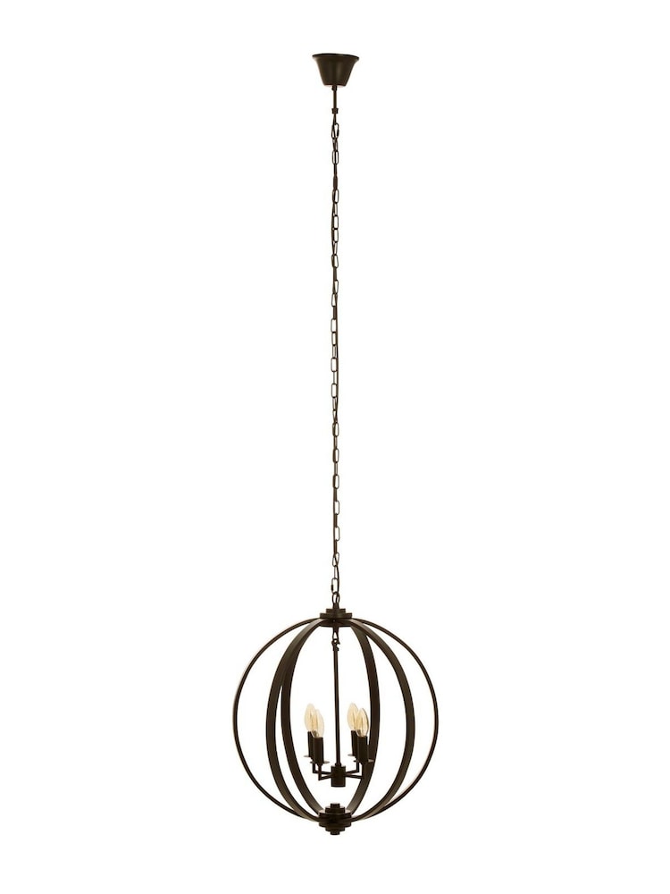 Fifty Five South Black Censer Metallic Pendant Ceiling Light - Image 4 of 4 Fifty Five South Black Censer Metallic Pendant Ceiling Light - Image 4 of 4