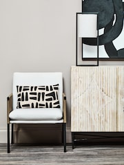 Interiors by Premier Black Lara Metal Table Lamp - Image 3 of 4