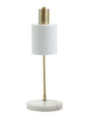 Fifty Five South White Newton Shade Desk Lamp - Image 4 of 4