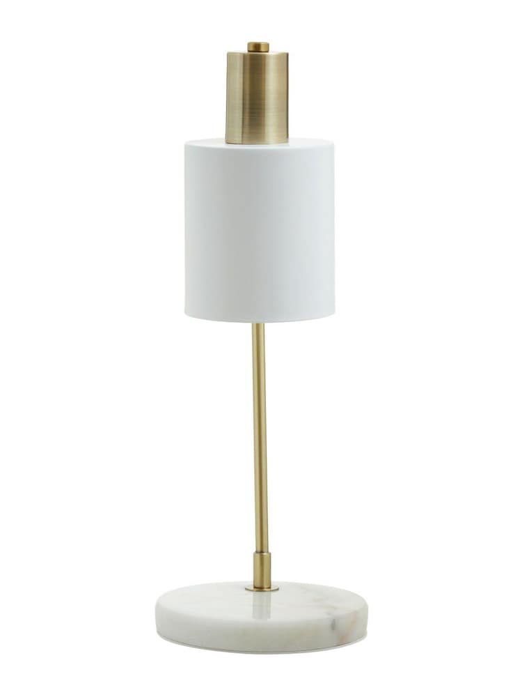 Fifty Five South White Newton Shade Desk Lamp - Image 4 of 4