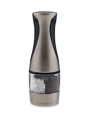 Cole & Mason Brushed Chrome Kew 2-In-1 Electronic Salt & Pepper Mill - Image 2 of 4