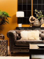 Fifty Five South White Murdoch Marble Base Table Lamp - Image 2 of 4