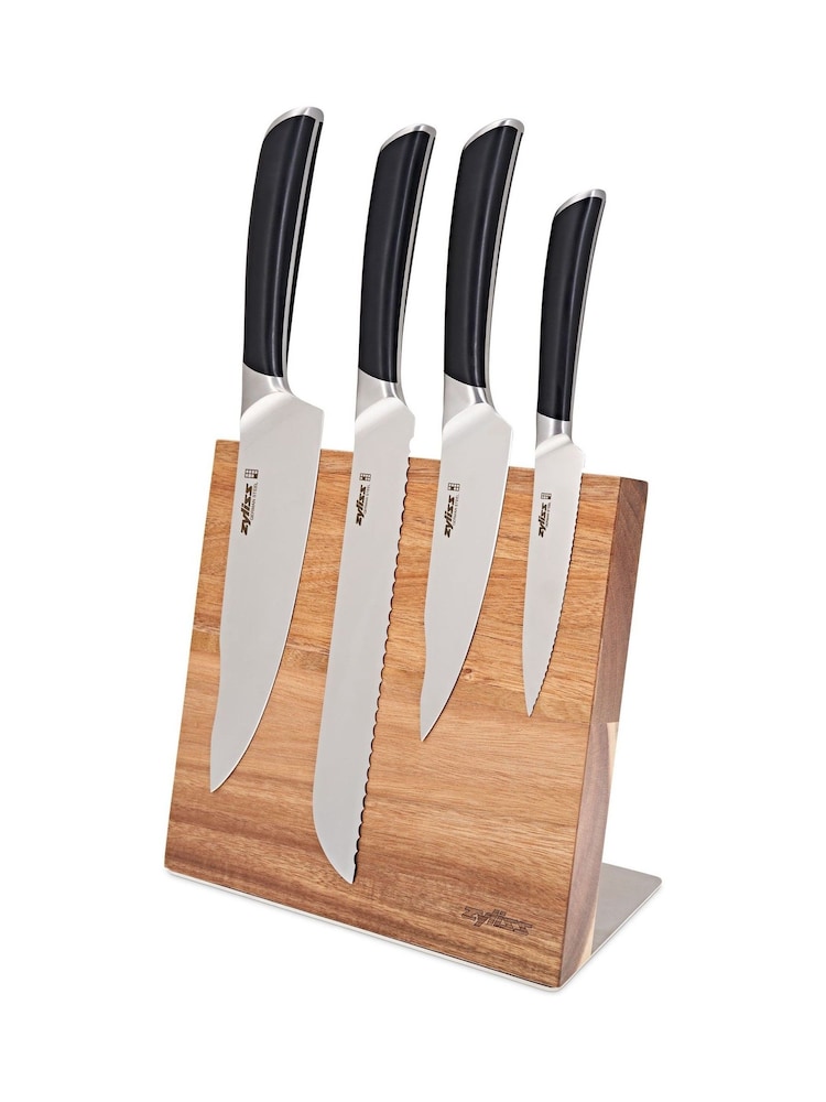 Zyliss Natural Acacia Comfort Pro Magnetic Knife Block - Image 4 of 4 Zyliss Natural Acacia Comfort Pro Magnetic Knife Block - Image 4 of 4